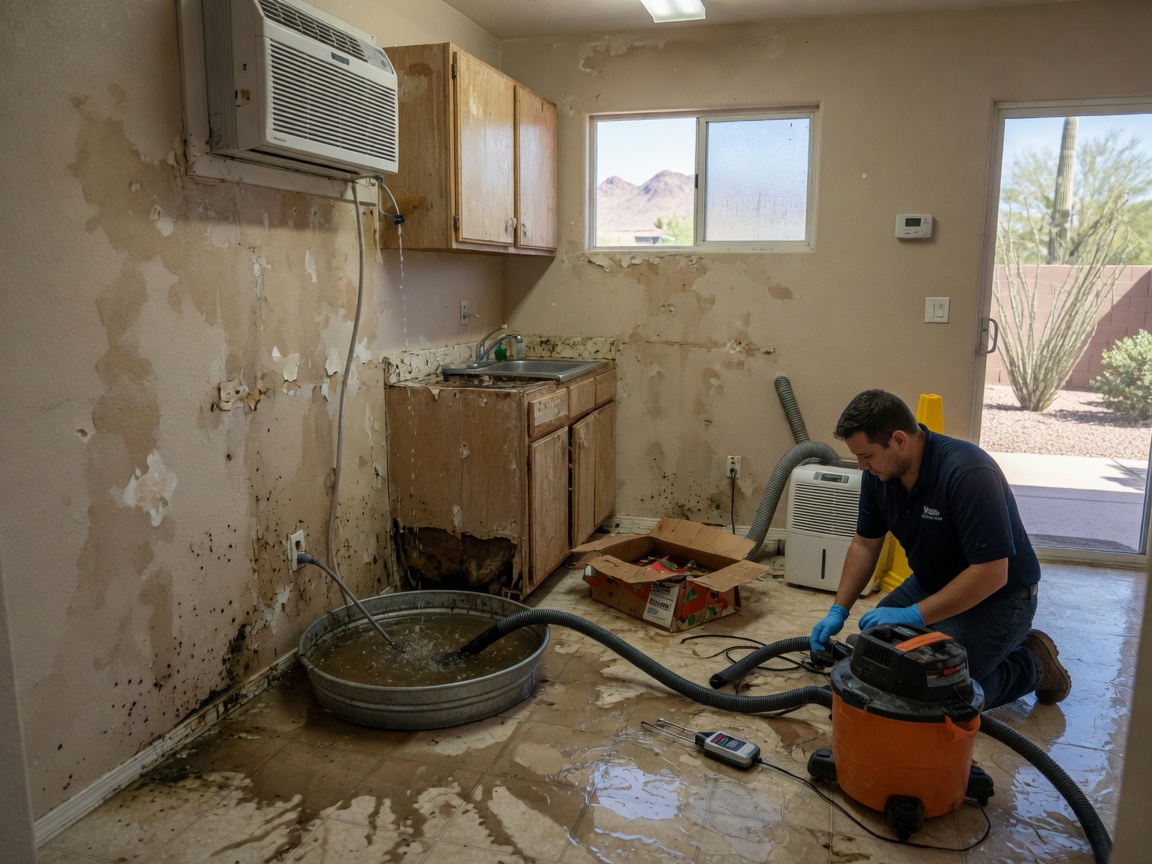 AC Condensate Overflow: The Water Damage Nobody Hears