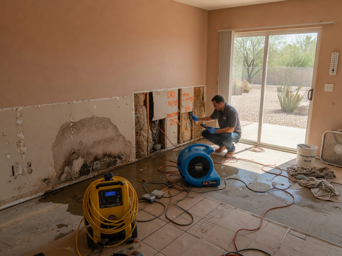 How Long Does Water Damage Drying Actually Take In Arizona?