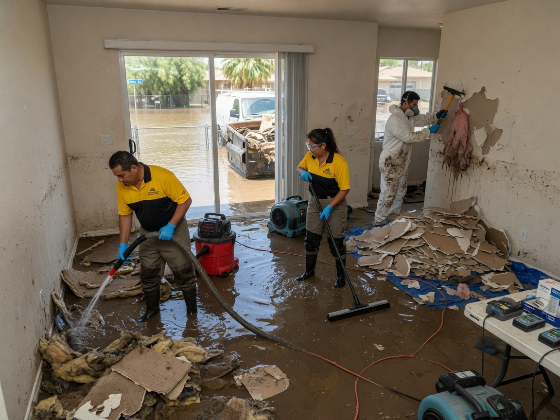 Water Damage Restoration in Tempe, AZ 85281