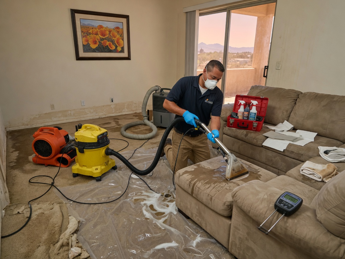 Water Damage Restoration in Las Sendas, AZ 85207